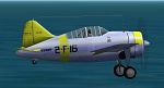 Brewster
            F2A-2 'Buffalo' of VF-2 "Flying Chiefs"
